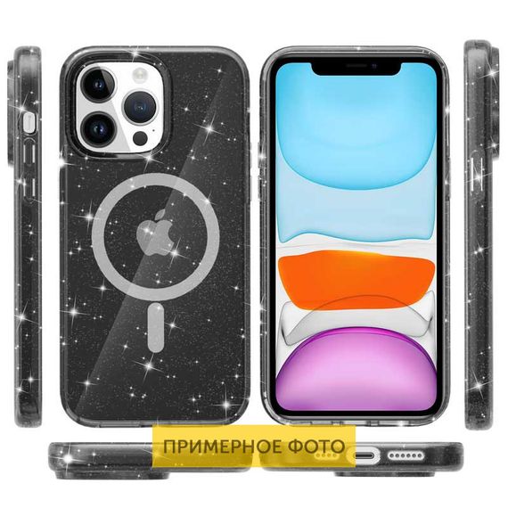 Чохол TPU Galaxy Sparkle (MagFit) для Apple iPhone 16 Pro Max (6.9") | Зображення 1