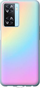 Чехол на Oppo A57s Радуга 2 "2920u-2931-17620"