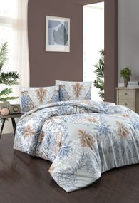 Постельное белье First Choice Homesko Ranforse семейный 160 х 220 см Lara Blue