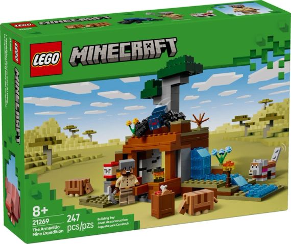 Конструктор LEGO Minecraft Шахтная экспедиция Броненосец (The Armadillo Mine Expedition) 21269 | Зображення 2