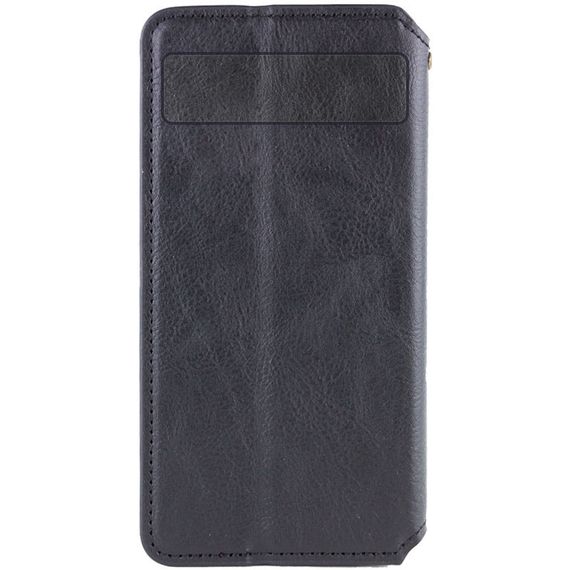 Кожаный чехол-книжка GETMAN Cubic (PU) для Google Pixel 7a Черный | Зображення 1