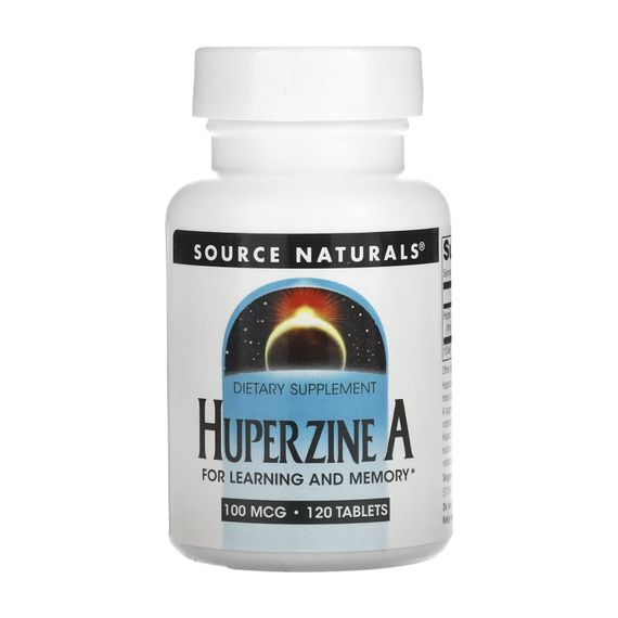 Гуперзин А Source Naturals Huperzine A 100mcg - 120 tabs