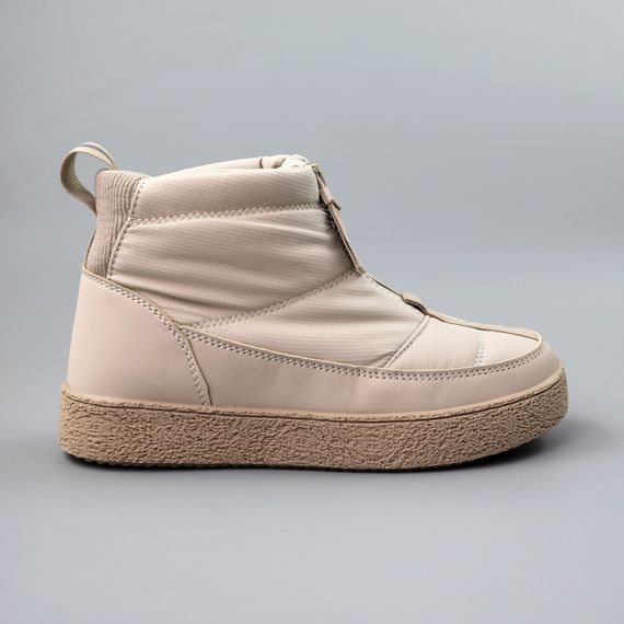 Угги жіночі вологостійкий балон хутро 590202 Бежеві 36 37 38 39 40 41