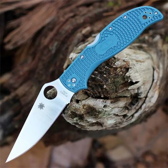 Ніж Spyderco Stretch 2 XL Lightweight K390 FRN Blue | Зображення 4