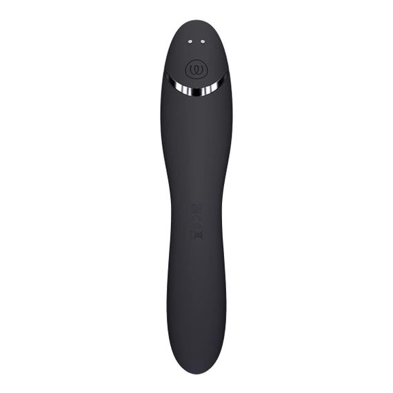 Вакуумний стимулятор для точки G та клітора з вібрацією Womanizer OG Dark Grey, 12 рівнів, 3 режими Sex Aura | Зображення 2