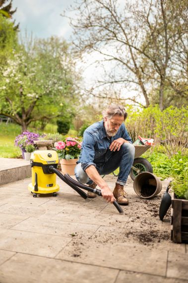 Пилосос Karcher  WD 3-18 господарьский, акумуляторний, 17л, 18В, без АКБ и ЗП (1.628-550.0) | Зображення 8