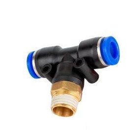 Штуцер цанговий T-подібний MT 1/2" 12мм SIGMA