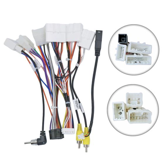 Інсталяційний комплект серії QIV під Toyota Alphard H20 Vellfire 2008-2014 (F2) (W4) 9 дюймів | Зображення 1