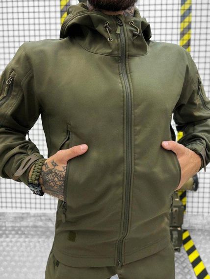Тактический костюм софтшел softshell ESDY oliva (оригинал) ВТ7949 | Зображення 4