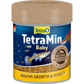 Корм TetraMin Baby 66 мл — Стартові мікропластівці для малька (до 1 см)