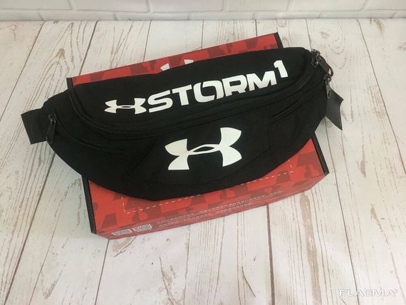Поясная сумка Under Armour Storm 1(черная) сумка на пояс | Зображення 5