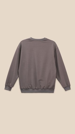 Спортивний костюм світшот+штани для хлопчика LAWA P-BB02338 146 см Коричневий-графітовий shop (2000999531286) | Зображення 4