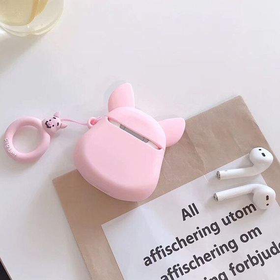 Силіконовий футляр Disney series для навушників AirPods + кільце | Зображення 3