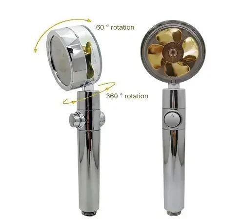 Душова насадка-турболейка з турбонаддувом 360 градусів | Зображення 1