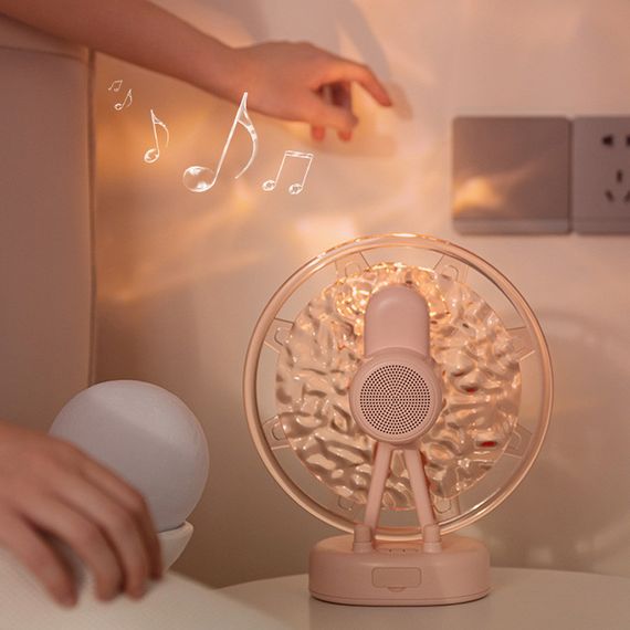 Проектор-нічник ZAY-L07 Sky Wheel 2in1 + Bluetooth колонка Pink | Зображення 7