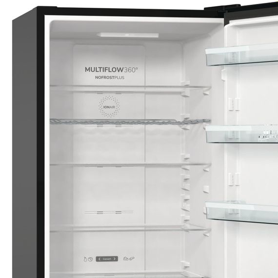 Холодильник з нижн. мороз. камерою Gorenje NRK620EABXL4 | Зображення 3