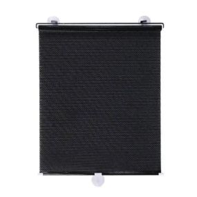 Рулонна сонцезахисна шторка на пластикові вікна 50*125 см, Чорна