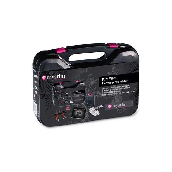 Електростимулятор Mystim Pure Vibes, 2 канали, 3 програми, механічні перемикачі sexstyle | Зображення 2