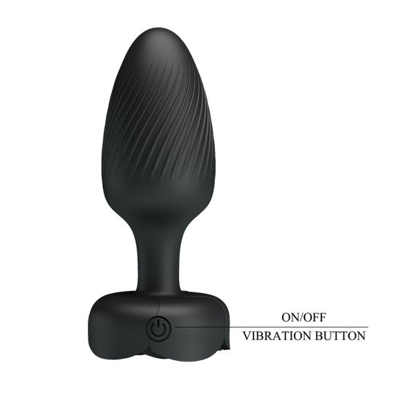 Анальный вибратор PRETTY LOVE Osborn с LED-подсветкой, 9.8 см sexstyle | Зображення 4
