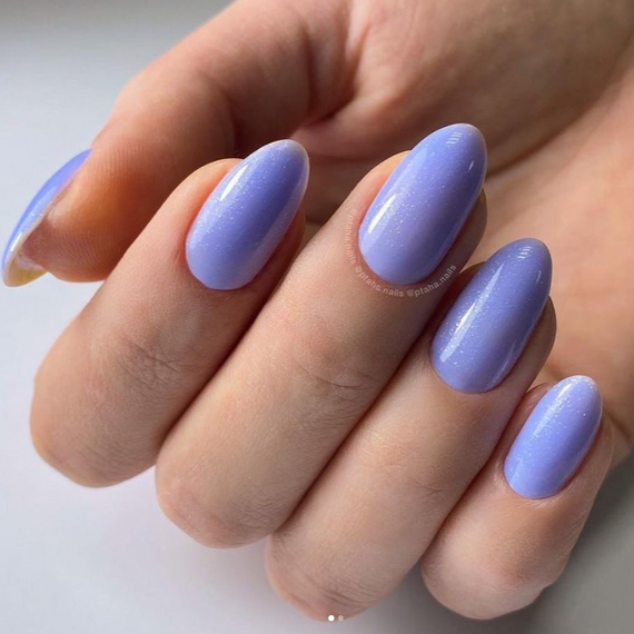 База Valeri French Base №22 (голубо-фиолетовый с серебряным шиммером) 6мл