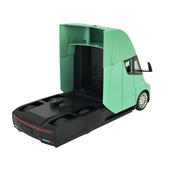 Машинка металева AP7731 Автопром Tesla semi truck head 1:24, світло, звук, відкр.двері, в коробці (6900001201946) М'ятний | Зображення 3