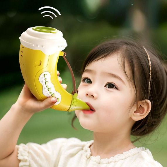 Музыкальная интерактивная игрушка Ummi ME-211 Animal Rallying Cry Yellow | Зображення 3