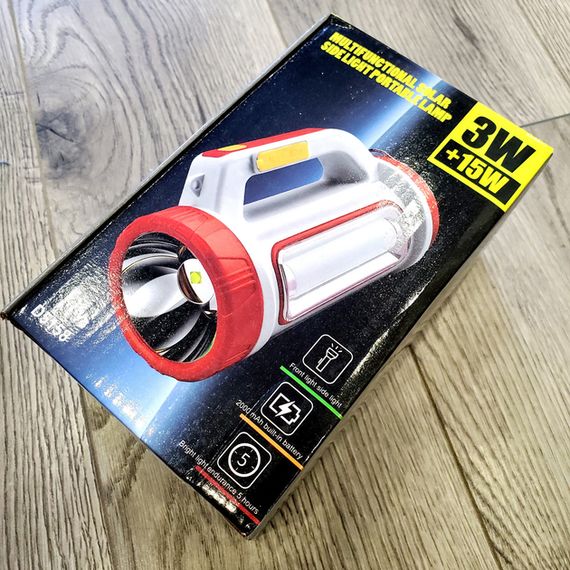 Кемпінговий ліхтар із сонячною панеллю яскравий, універсальний та автономний XPRO 5158-LED-COB Power Bank (47120-5158_212) | Зображення 9