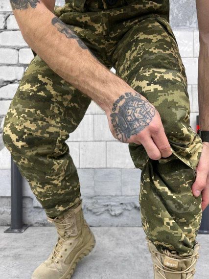 Зимние тактические штаны logos tactical пиксель  ВТ6403 | Зображення 3