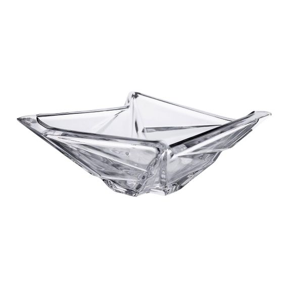 Салатница стеклянная 21,5х21,5 см | Зображення 3