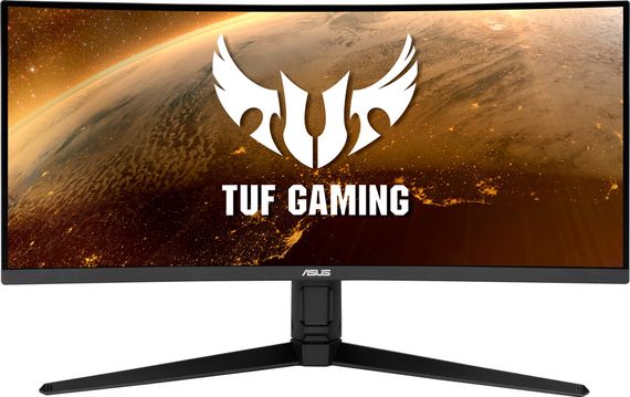 Монитор LCD 34" Asus TUF Gaming VG34VQL1B 2xHDMI, 2xDP, USB Hub, VA, 3440x1440, MM, CURVED, 165Hz, 1ms, HDR400, FreeSync (90LM06F0-B01170)