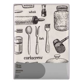 Скатертина Ardesto Kitchen 120х140см, 90% поліестер, 10% бавовна (ART07KN)