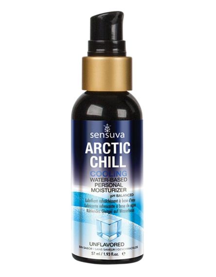Лубрикант на водній основі Sensuva - Arctic Chill Cooling (57 мл), без гліцерину та парабенів Sex Aura
