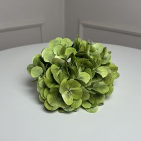 Гортензия латексная искусственная h=70см d=17 cm 1шт. Цвет: салатовый AK-39