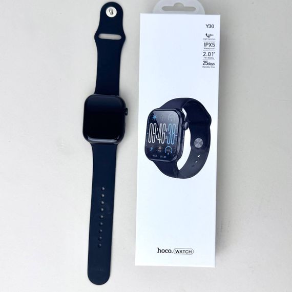 Розумний годинник Smart Hoco Y30 Black | Зображення 4