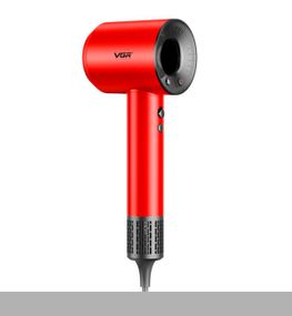 Професійний фен VGR V-445 RED з 3 рівнями обдування та 4 рівнями температури, 1600 Вт, 110000 RPM (46088-_717)