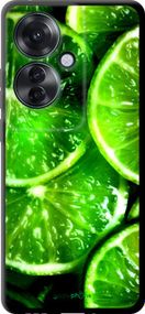 Чохол на Oppo Reno11 F Зелені часточки лимона "852b-3671-2448"