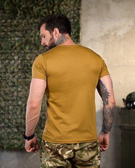 Тактична потоотводна футболка КАТІ койот ПП4667 | Зображення 2