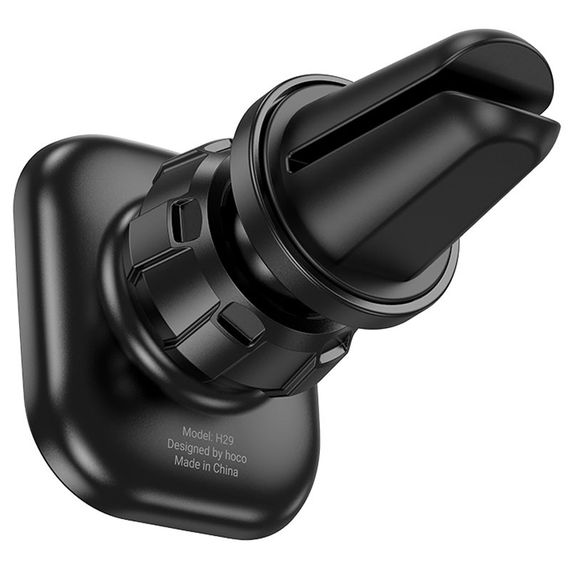 Автотримач Hoco H29 Brilliant magnetic (air outlet) Black | Зображення 4
