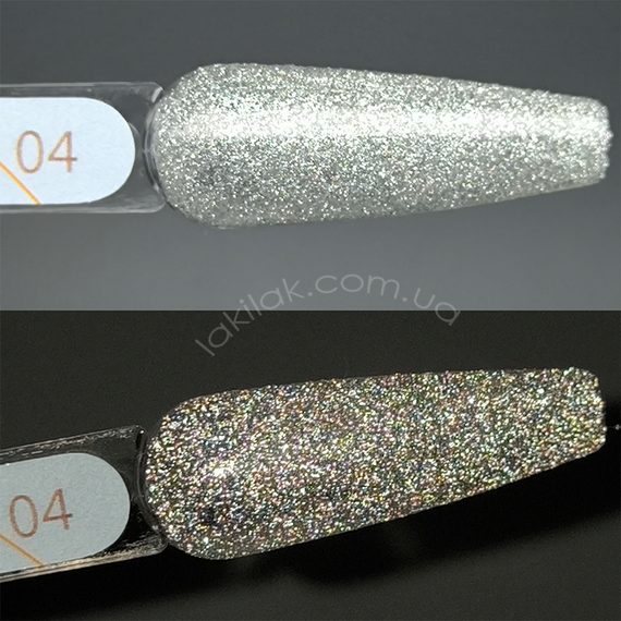 Світловідбивний гель-лак Gelix Disco №04 8мл