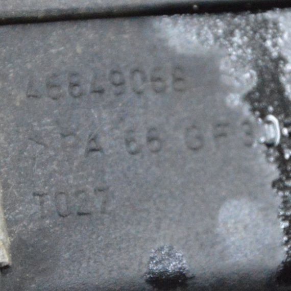 Радіатор інтеркулера Fiat Doblo 2005-2014 1.3-1.9 інтеркулер Фіат Добло 46849068 | Зображення 2