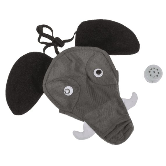 Чоловічі стрінги Слон зі звуком Elephant undies with elephant sound, black - one size | Зображення 2