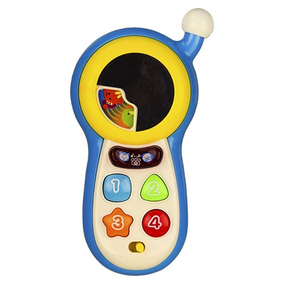 Музичний розвиваючий телефон 0610T, зі світловими ефектами | Зображення 2