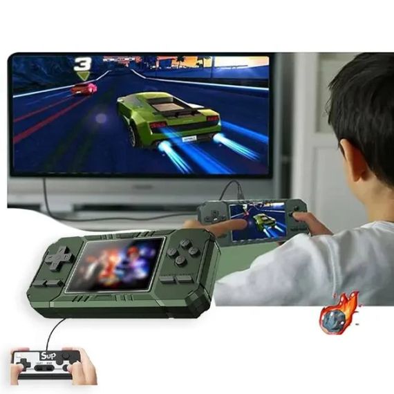 Портативная игровая консоль S8 с джойстиком / Детская игровая приставка / Ретро консоль для игр | Зображення 1