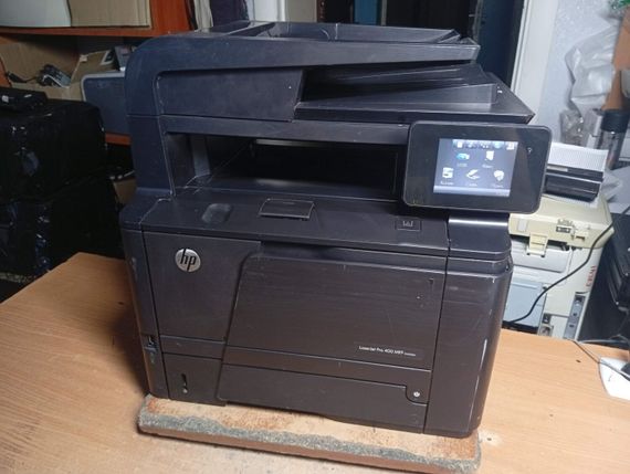 МФУ Б-класс HP LaserJet Pro 400 MFP M425dn / Лазерная монохромная печать / 1200x1200 dpi / A4 / 33 стр/мин / USB 2.0, Ethernet / Дуплекс б/у | Зображення 1