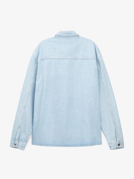 Сорочка однотонна чоловіча GENUA G01218-003 6XL Синій shop (2000999626487) | Зображення 3
