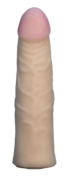 Насадка для страпона тілесна EGZO CIBERSKIN NSTR08 ( 17,5 см х 3,5 см ) Sex Aura | Зображення 2