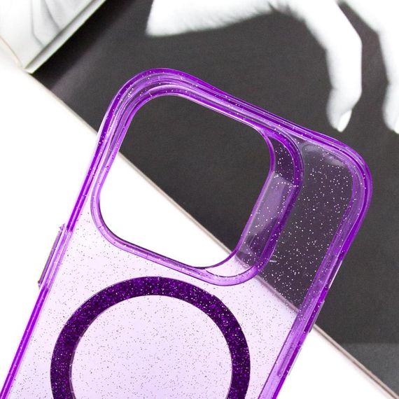 Чехол TPU Radiance with MagSafe для Apple iPhone 12 Pro Max (6.7") Purple | Зображення 2