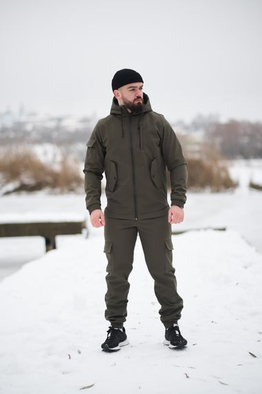 Костюм чоловічий soft shell Intruder хакі