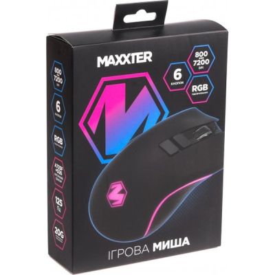 Мышка Maxxter McG-7B-I725 USB Black (McG-7B-I725) | Зображення 4