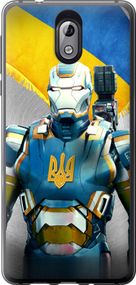 Чехол на Nokia 3.1 Украинский киборг "980u-1530-17620"